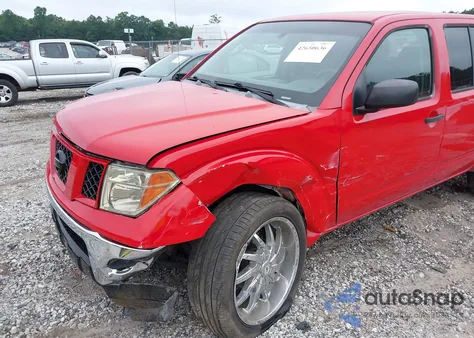2005 Nissan Frontier Se z USA, uszkodzony, nr VIN 1N6AD07UX5C436343